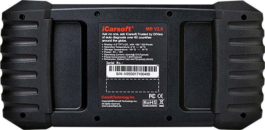 Icarsoft BMM V2.0 OBD II Diagnosetool icbmv2 Passend für (Auto-Marke): Universal uneingeschränkt