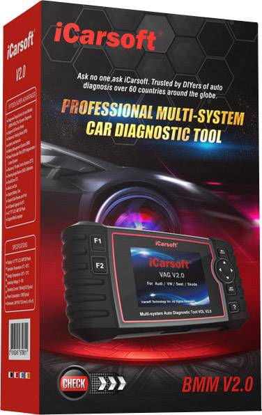 Icarsoft BMM V2.0 OBD II Diagnosetool icbmv2 Passend für (Auto-Marke): Universal uneingeschränkt