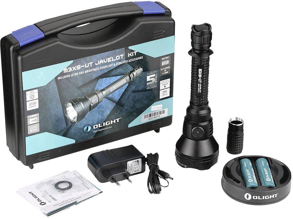 OLight M3XS-UT Javelot Kit LED Taschenlampe akkubetrieben 1200lm 255g
