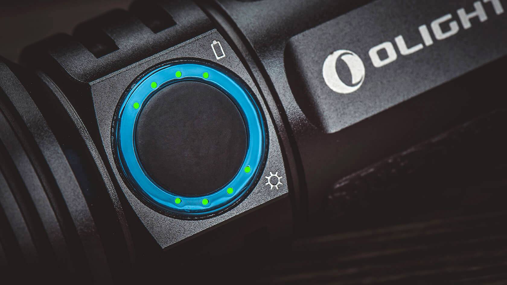 OLight Seeker 2 Pro LED Taschenlampe akkubetrieben 3200lm 198g