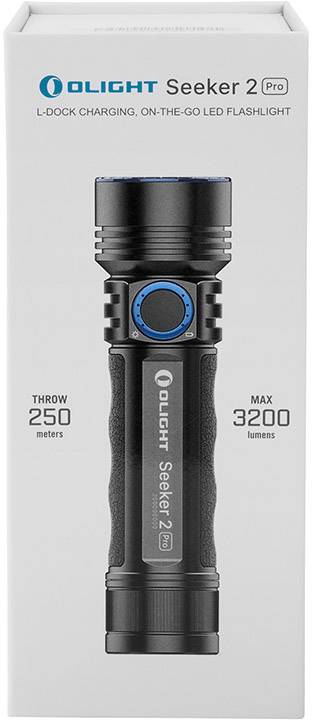 OLight Seeker 2 Pro LED Taschenlampe akkubetrieben 3200lm 198g