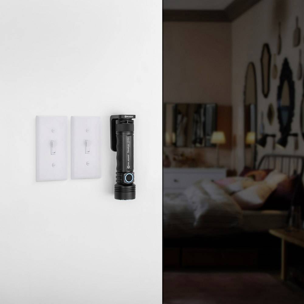 OLight Seeker 2 Pro LED Taschenlampe akkubetrieben 3200lm 198g