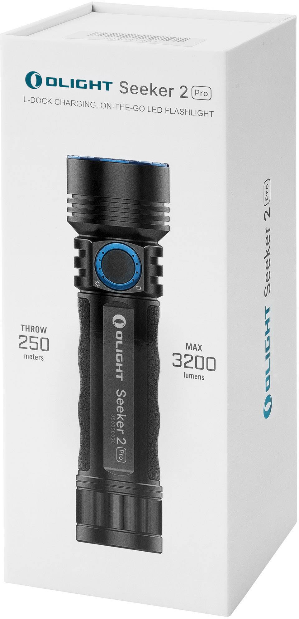 OLight Seeker 2 Pro LED Taschenlampe akkubetrieben 3200lm 198g