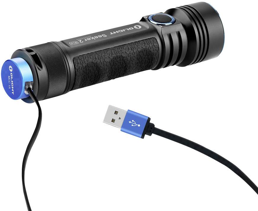 OLight Seeker 2 Pro LED Taschenlampe akkubetrieben 3200lm 198g