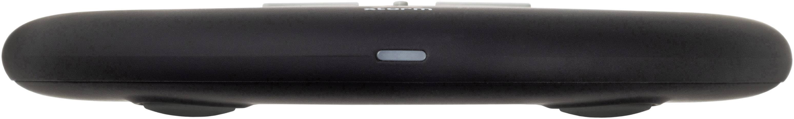 Xtorm by A-Solar Induktions-Ladegerät 2000mA Solo FSXW207 Ausgänge Induktionslade-Standard Schwarz