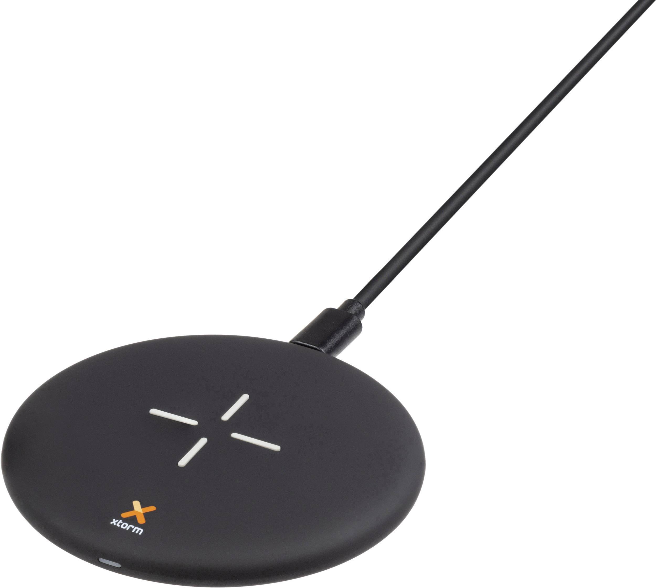 Xtorm by A-Solar Induktions-Ladegerät 2000mA Solo FSXW207 Ausgänge Induktionslade-Standard Schwarz