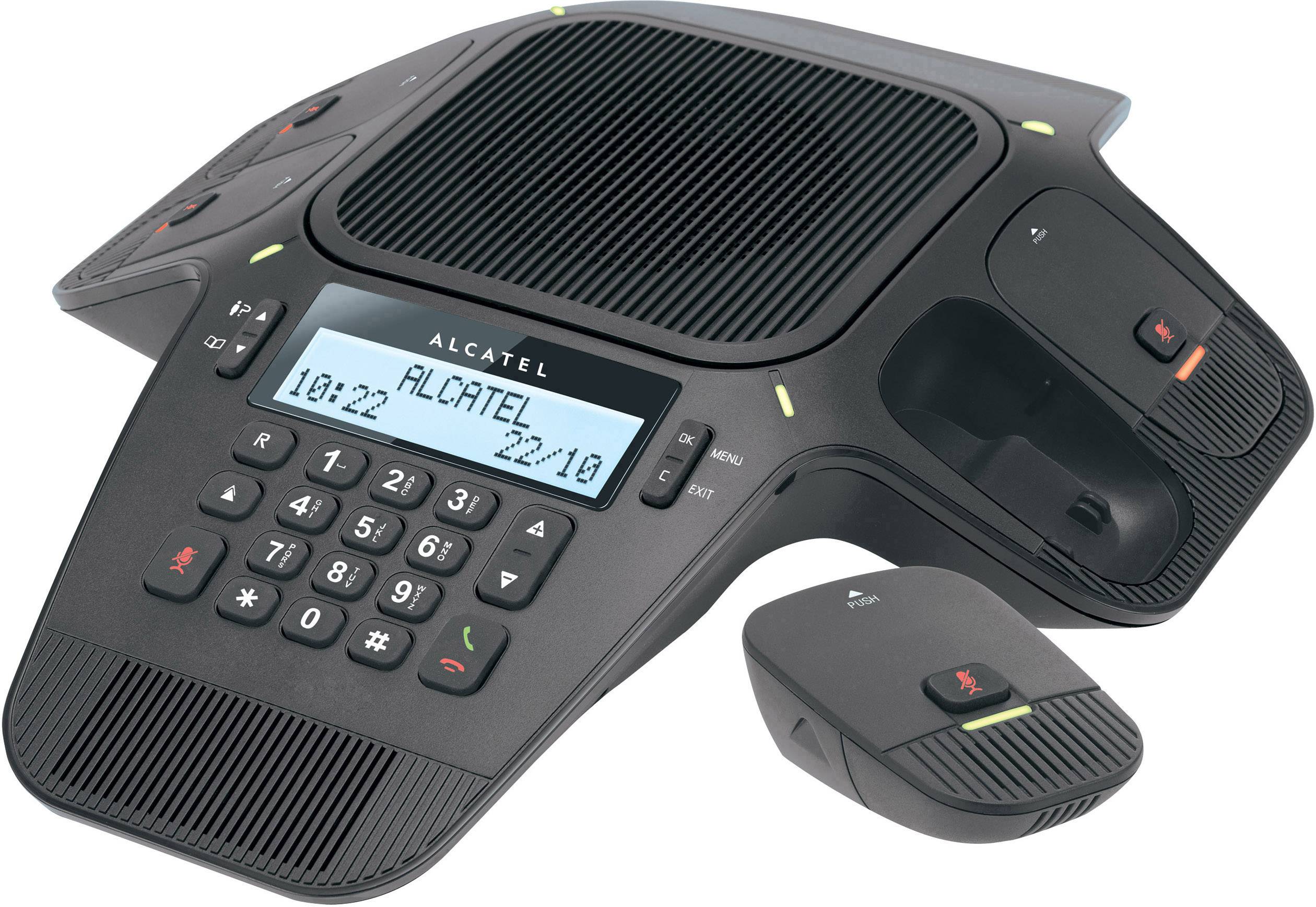 ALCATEL Conference 1800 - Telefonkonferenzsystem Mit 4 DECT-Mikrofonen