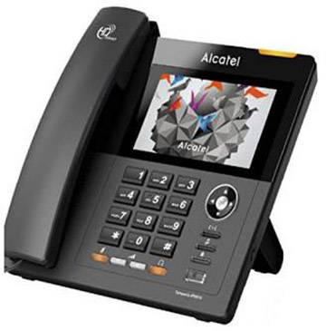 Alcatel Temporis IP901G Schnurgebundenes Telefon, VoIP DECT Repeater Touch-Farbdisplay Schwarz