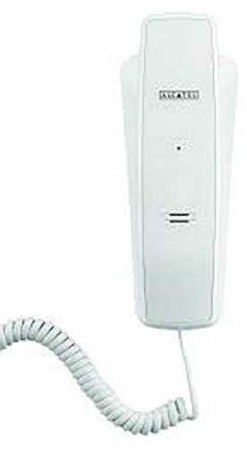 Alcatel Temporis 10 Blanc Schnurgebundenes Telefon, analog Weiß