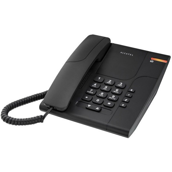Alcatel Temporis 180 Noir Schnurgebundenes Telefon, analog Schwarz