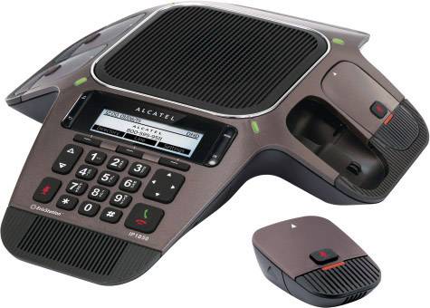 Alcatel Conference 1850 Konferenztelefon inkl. Mobilteil, Freisprechen Schwarz