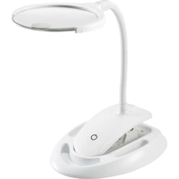 TOOLCRAFT TO-6378552 LED-Lupenleuchte mit Tischklemme 60lm Vergrößerungsfaktor=1.75 x, 3 x 110mm 2021 Energieeffizienzklasse n.rel TOOLCRAFT TO-6378552 LED-Lupenleuchte mit Tischklemme 60lm Vergrößerungsfaktor=1.75 x, 3 x 110mm 2021 Energieeffizienzklasse n.rel