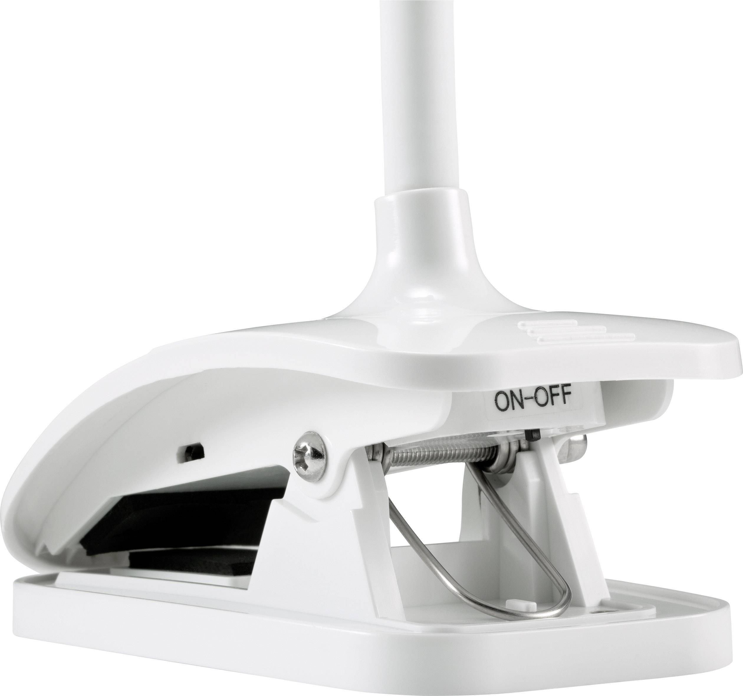 TOOLCRAFT TO-6378552 LED-Lupenleuchte mit Tischklemme 60lm Vergrößerungsfaktor=1.75 x, 3 x 110mm 2021 Energieeffizienzklasse n.rel