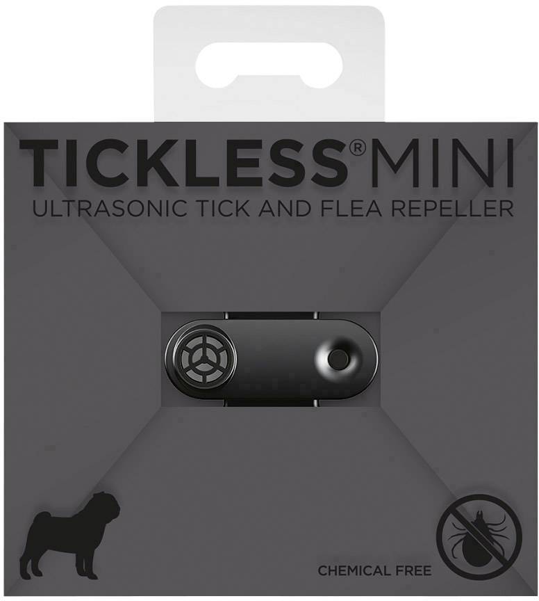 Tickless Mini M01BL Zeckenschutz Ultraschall (L x B x H) 38 x 16.5 x 15.6 mm Schwarz 1 St.