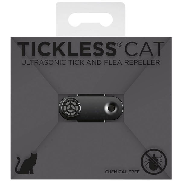Tickless Cat Cat01BL Zeckenschutz (L x B x H) 38 x 16.5 x 15.6 mm Schwarz 1 St.