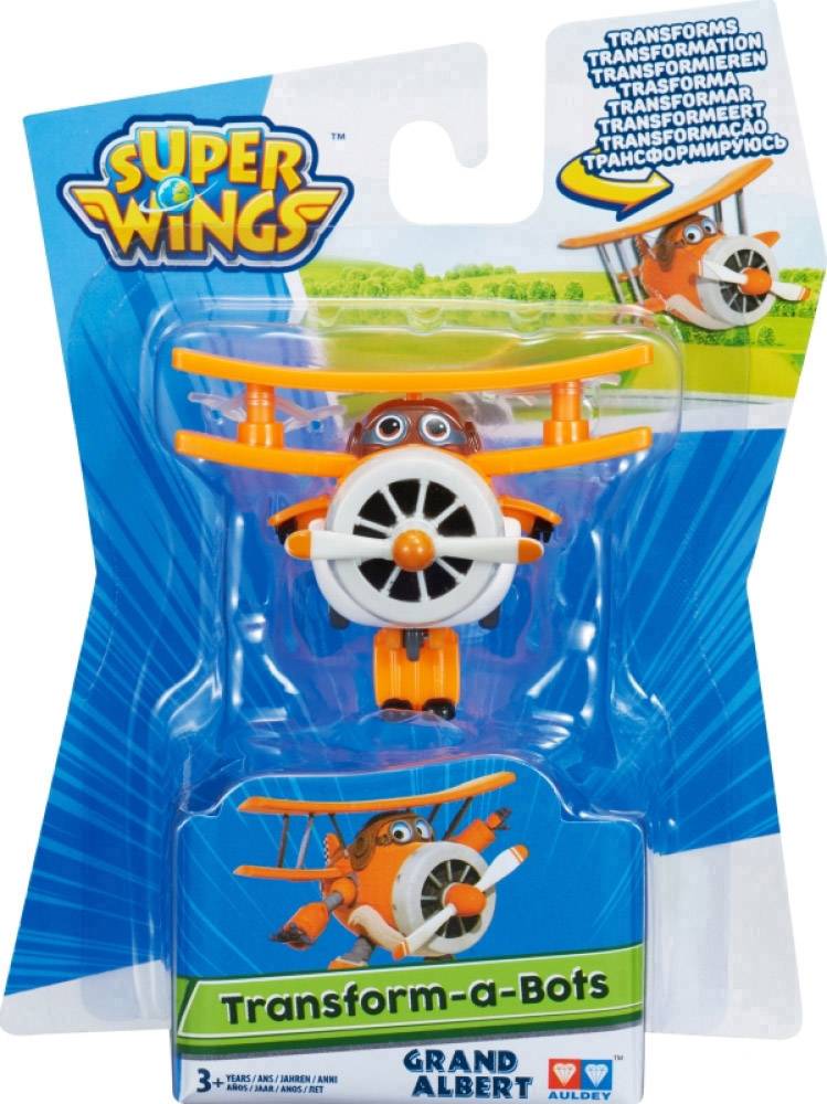Auldey Super Wings Transform-a-Bots Grand Albert EU710060