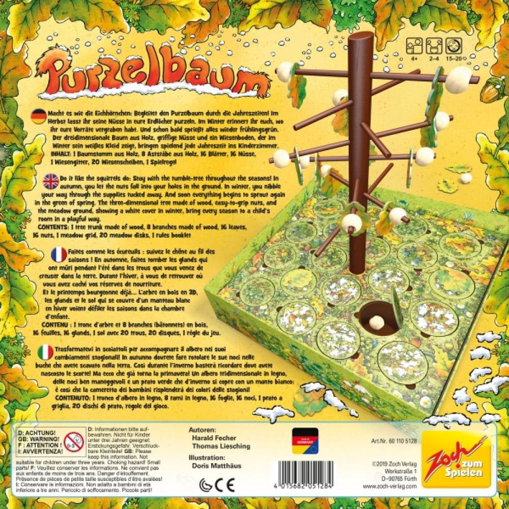 Noris Spiele Noris Spiele Purzelbaum 601105128