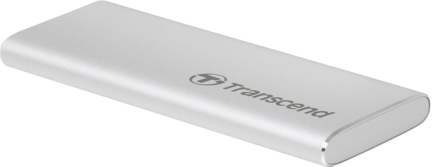 Transcend ESD240C 120 GB Externe SSD USB-C® Silber TS120GESD240C