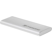 Transcend ESD240C 120GB Externe SSD USB-C® Silber TS120GESD240C Transcend ESD240C 120GB Externe SSD USB-C® Silber TS120GESD240C