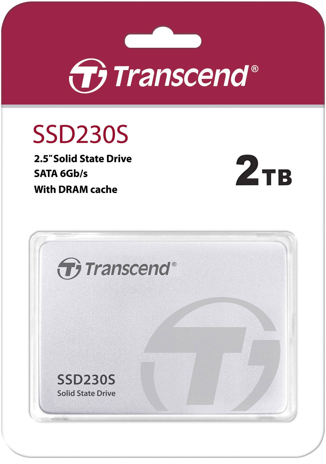 Transcend 230S 2 TB Interne SATA SSD 6.35 cm (2.5 Zoll) SATA 6 Gb/s Retail TS2TSSD230S