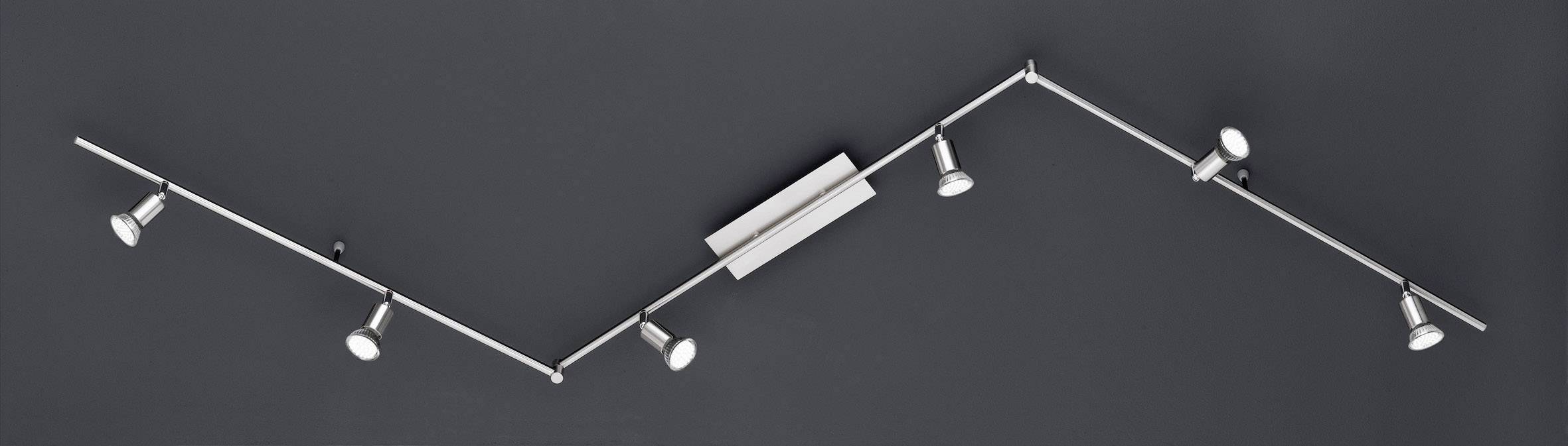 WOFI NINI 9669.06.64.0000 Deckenstrahler LED GU10 EEK: F (A - G) 300W Nickel (matt)