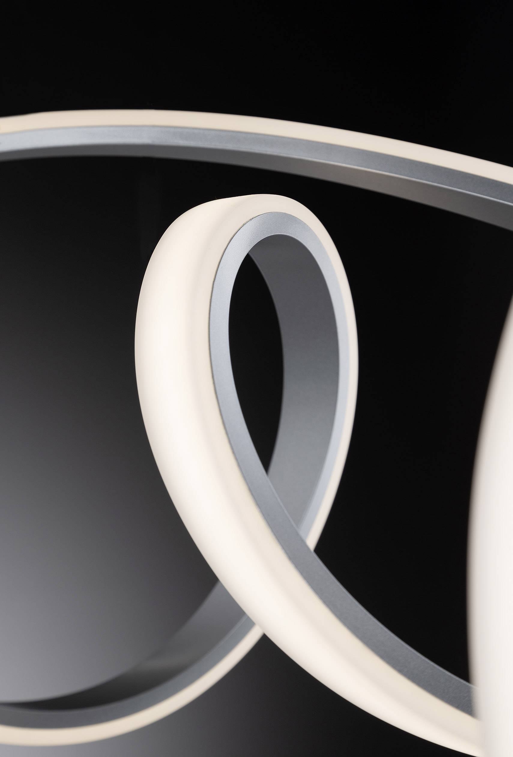 WOFI TORONTO 7095.01.63.7000 LED-Pendelleuchte 64W Aluminium