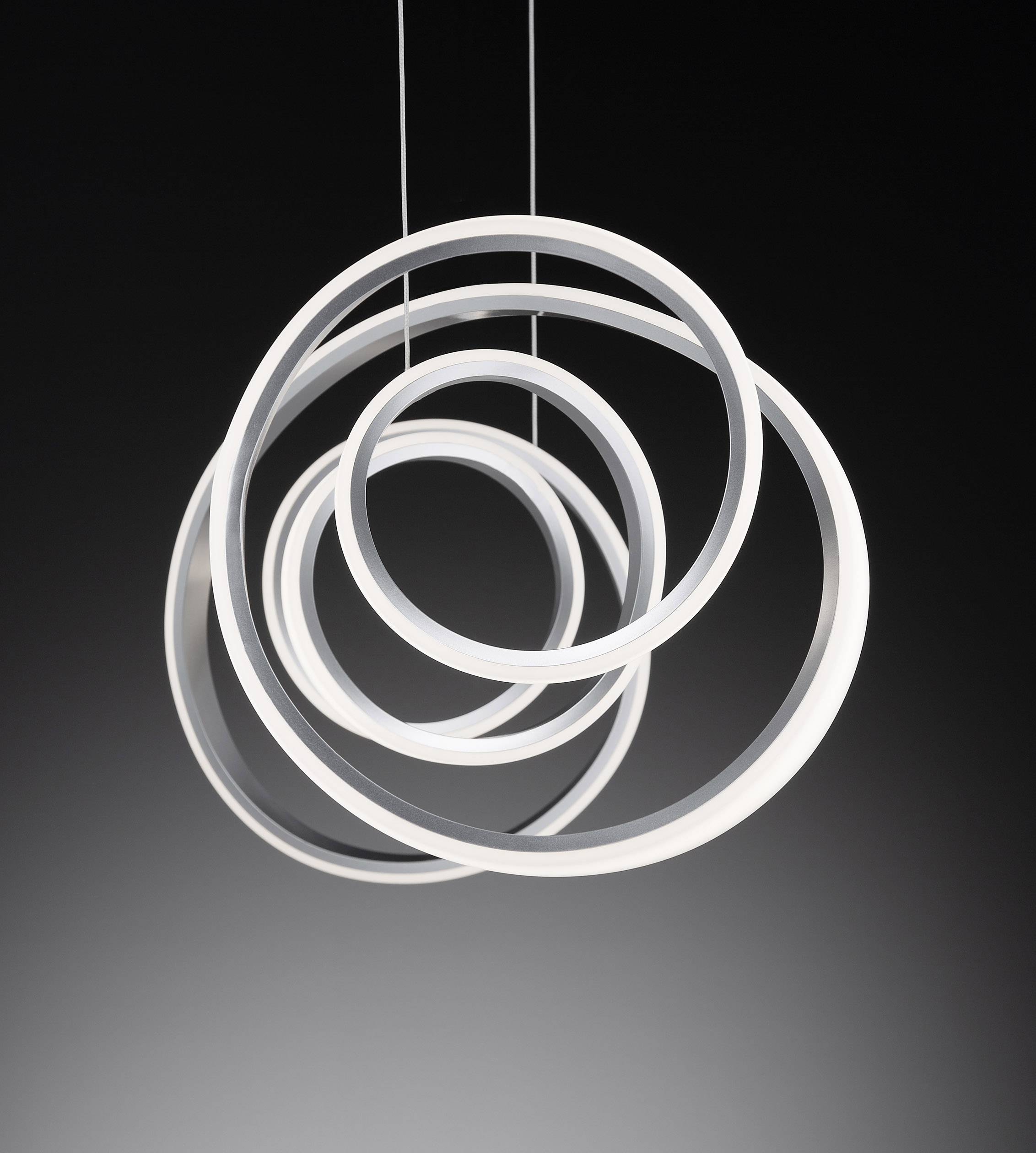 WOFI TORONTO 7095.01.63.7000 LED-Pendelleuchte 64W Aluminium