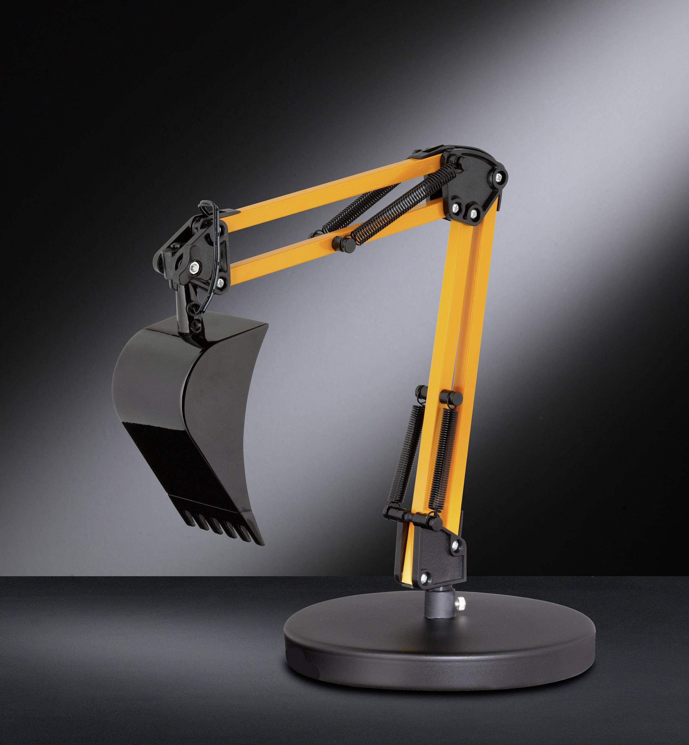 ACTION SCOOP 811901426000 LED-Tischlampe 4 W Schwarz, Gelb