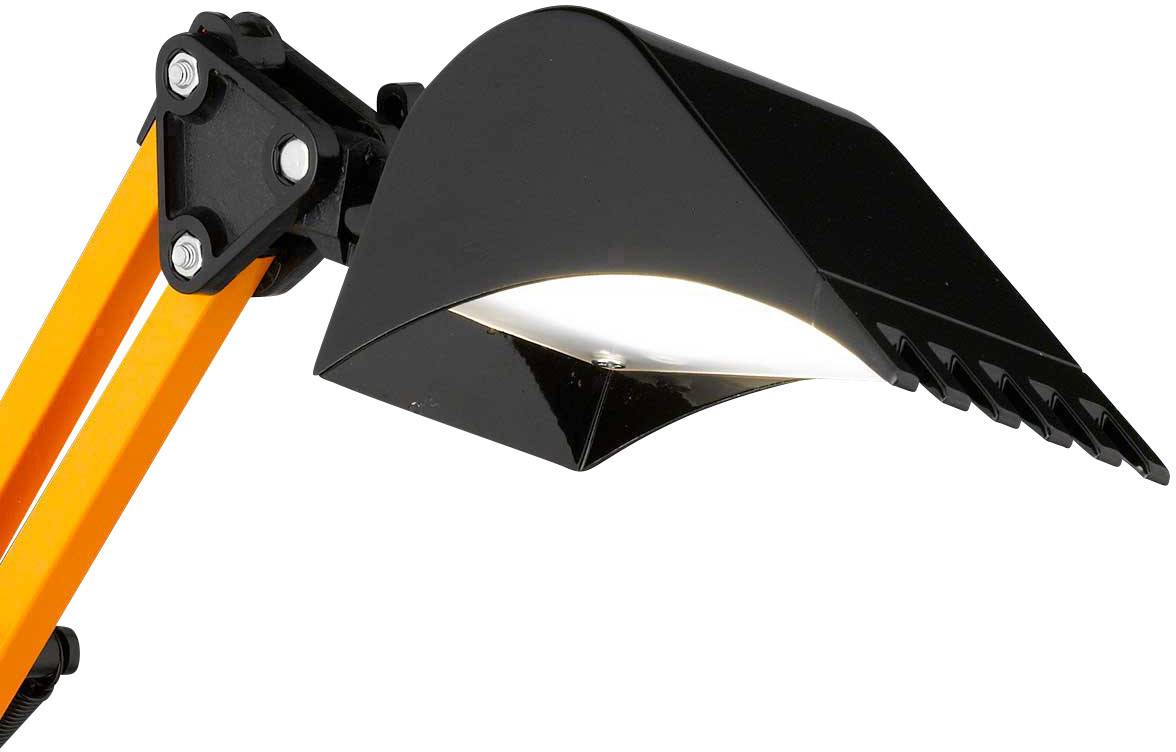 ACTION SCOOP 811901426000 LED-Tischlampe 4 W Schwarz, Gelb