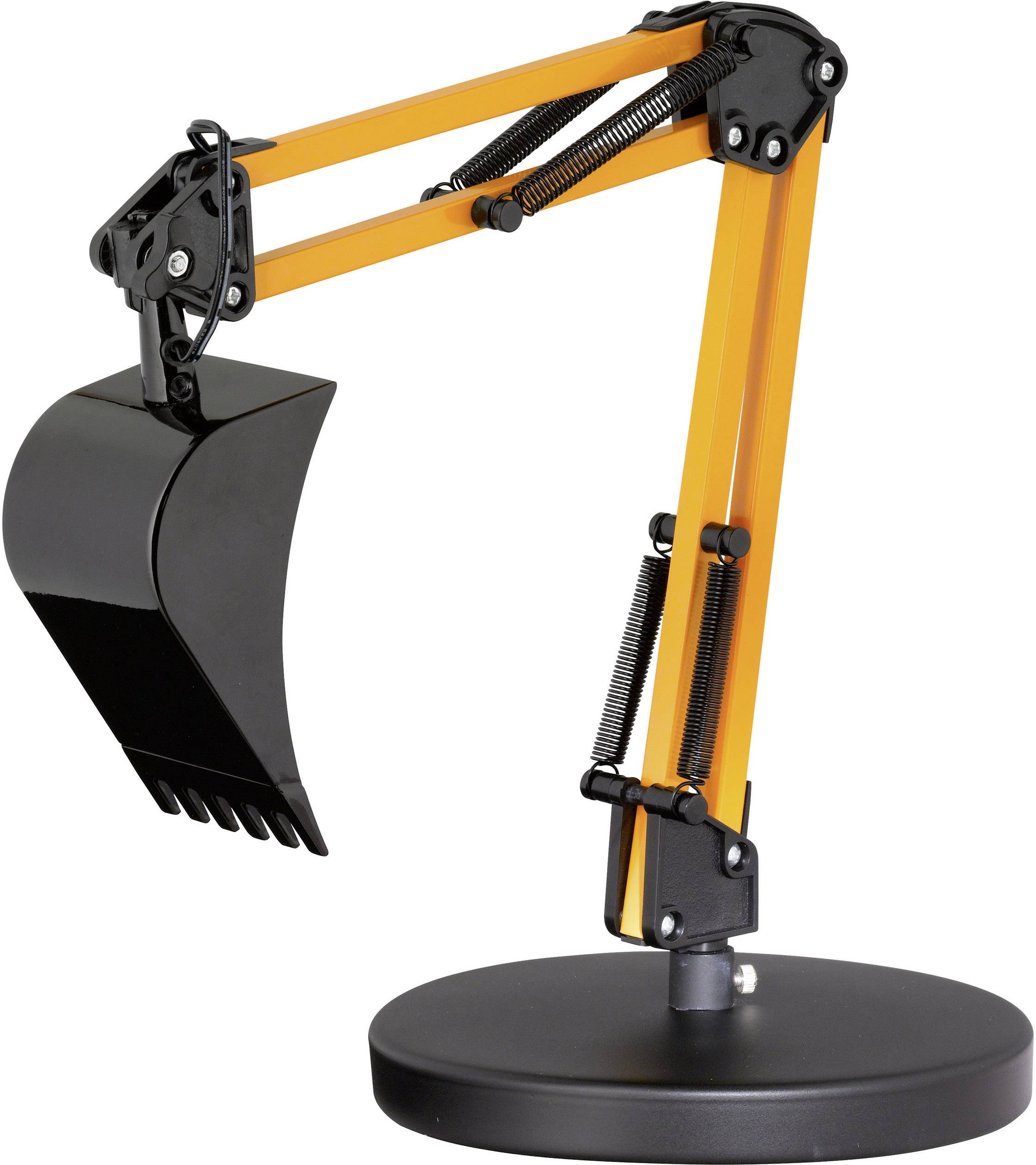 ACTION SCOOP 811901426000 LED-Tischlampe 4 W Schwarz, Gelb