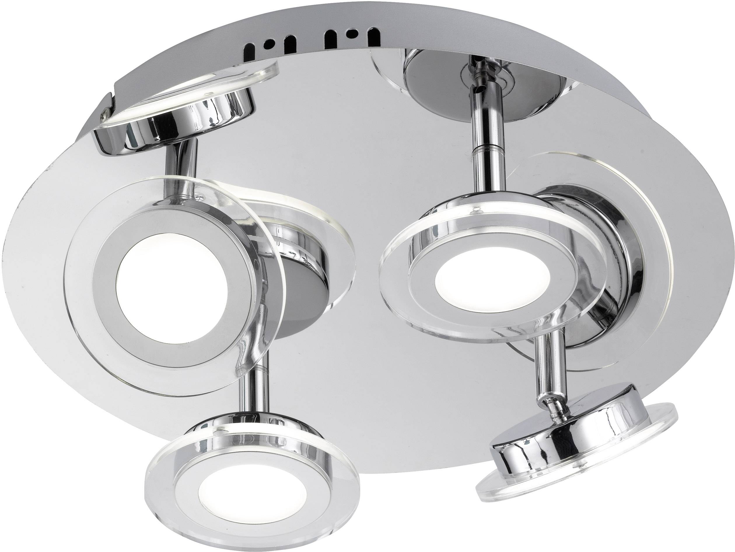 WOFI CHLOE 9195.04.01.0000 LED-Deckenleuchte Chrom 20W ...