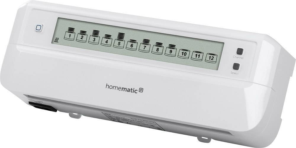 Homematic IP Starterkit Fußbodenheizung, Access Point, Stellantrieb, Wandthermostat
