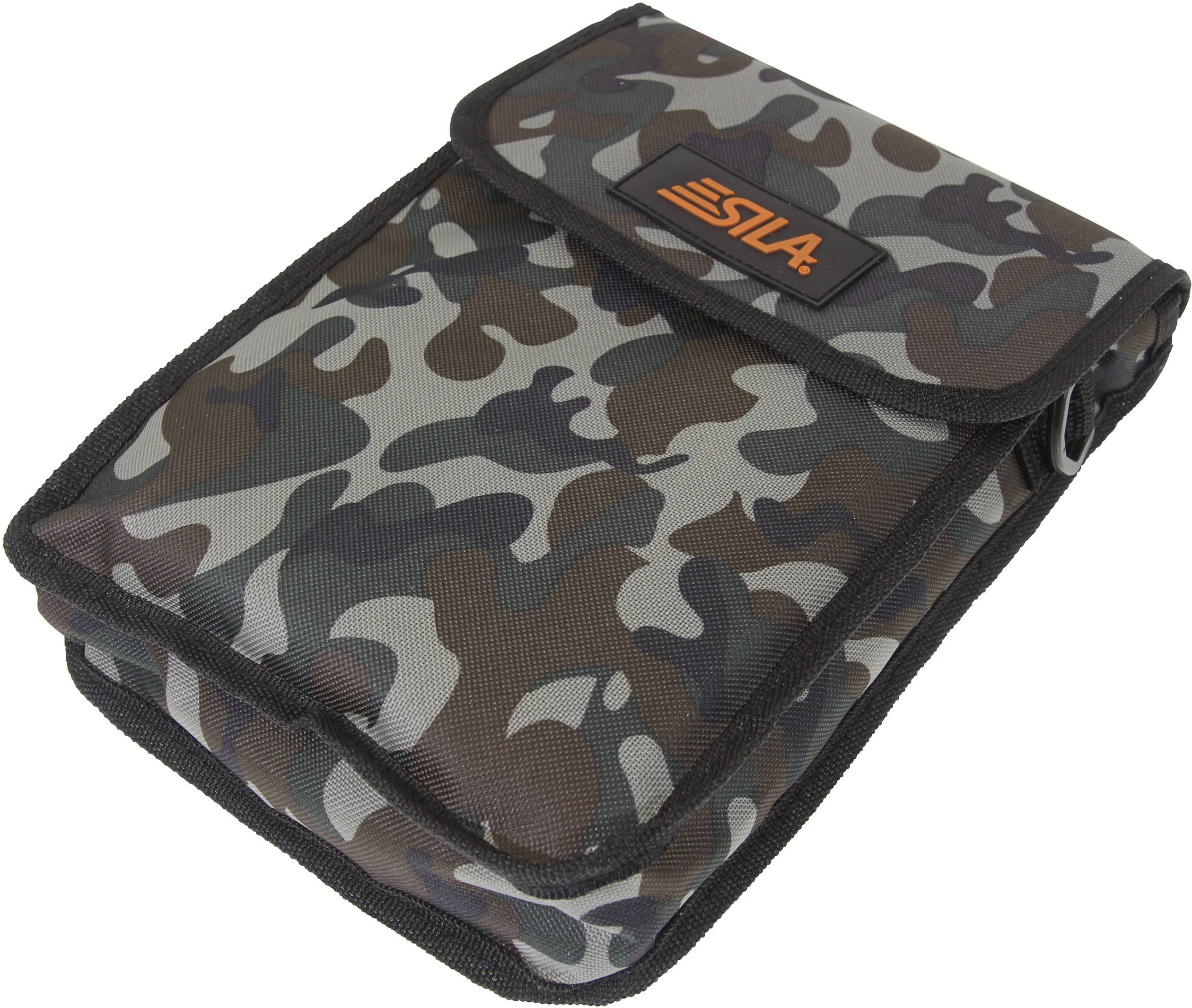 SILA M1Orange 306028 Spaten mit Säge, mit Tasche, mit Sägekante, mit Bit-Halter, mit Feuerstarter, mit Klinge