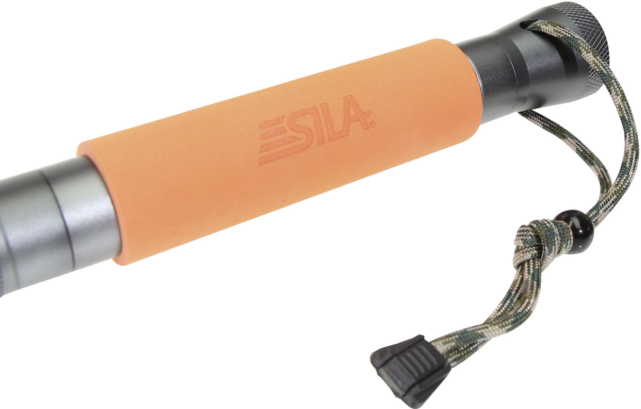 SILA M1Orange 306028 Spaten mit Säge, mit Tasche, mit Sägekante, mit Bit-Halter, mit Feuerstarter, mit Klinge