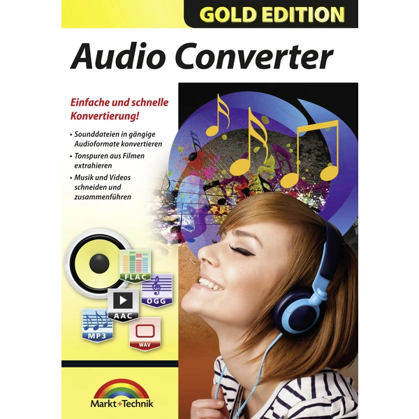 Markt & Technik Audio Converter Vollversion, 1 Lizenz Windows Musik-Software Markt & Technik Audio Converter Vollversion, 1 Lizenz Windows Musik-Software
