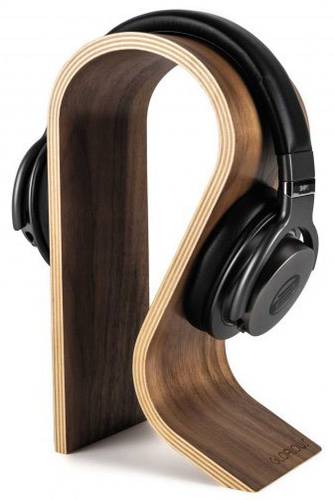 240750 Kopfhörerständer Passend für:On-Ear-Kopfhörer, Over-Ear-Kopfhörer Walnuss