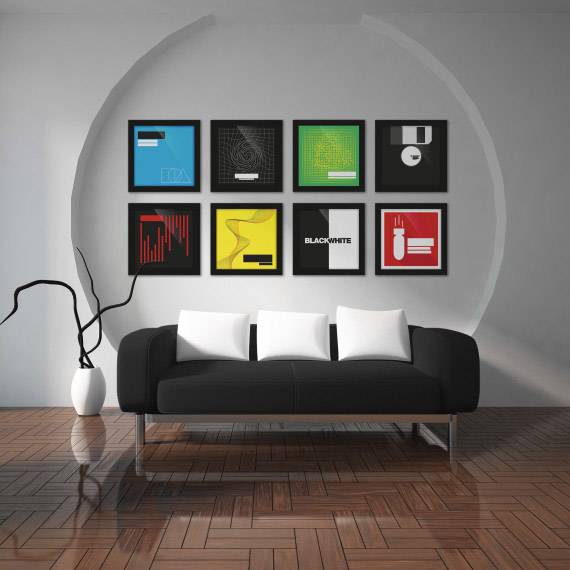 Glorious DJ Vinyl Frame Set Schallplatten-Hüllen