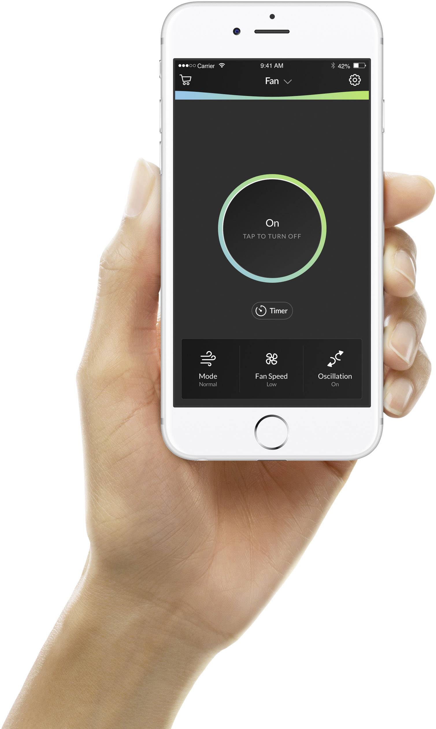 Princess Turmventilator 50 W (L x B x H) 14.7 x 29.5 x 103 cm Schwarz, Silber