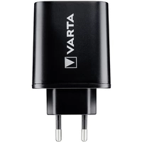 Varta Wall Charger USB Ladegerät 27 W USB, USB-C® Buchse Schwarz Steckdose Varta Wall Charger USB Ladegerät 27 W USB, USB-C® Buchse Schwarz Steckdose