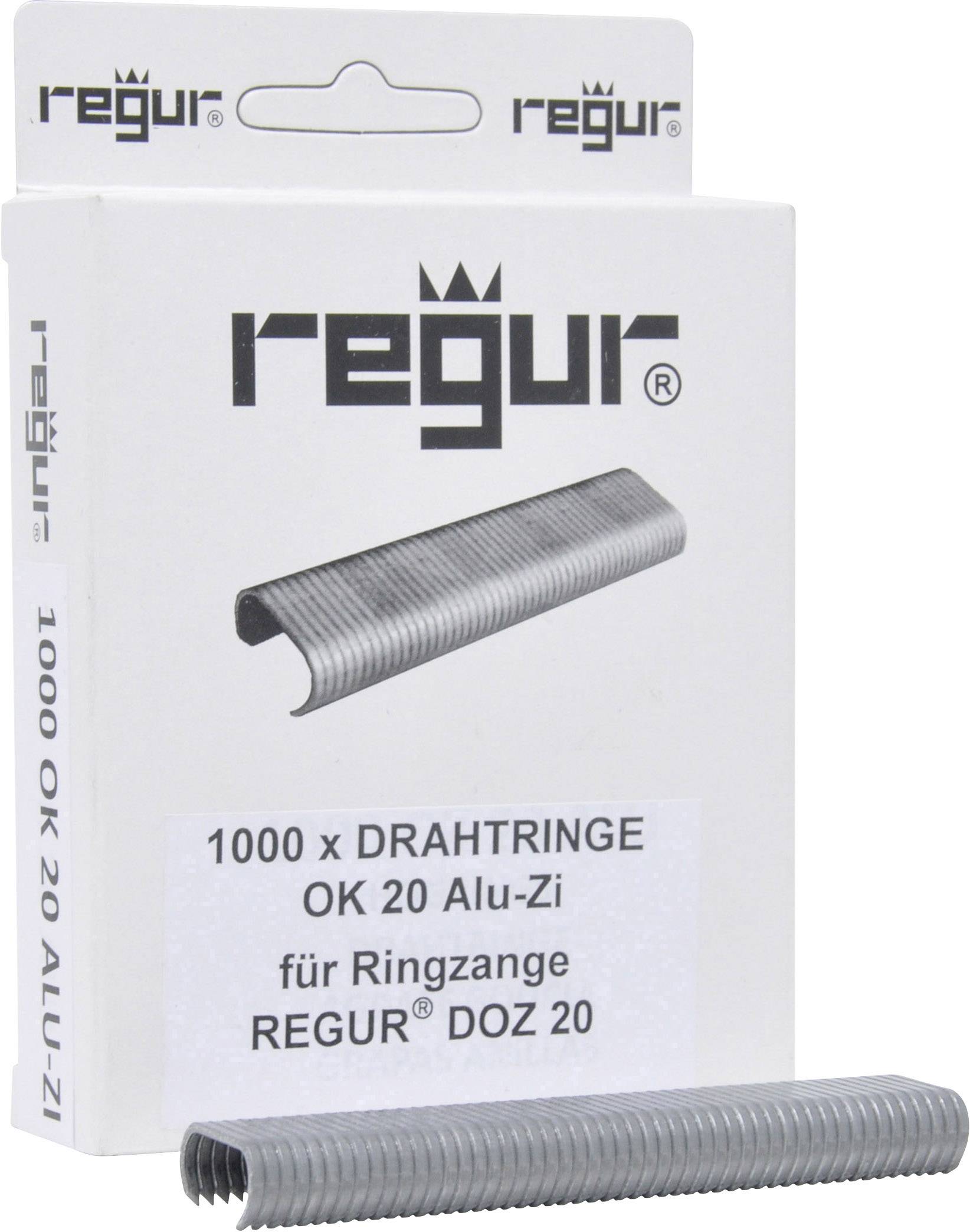 Regur 60715 Drahtringe 1000 St. Abmessungen (L x B) 10 mm x 90 mm