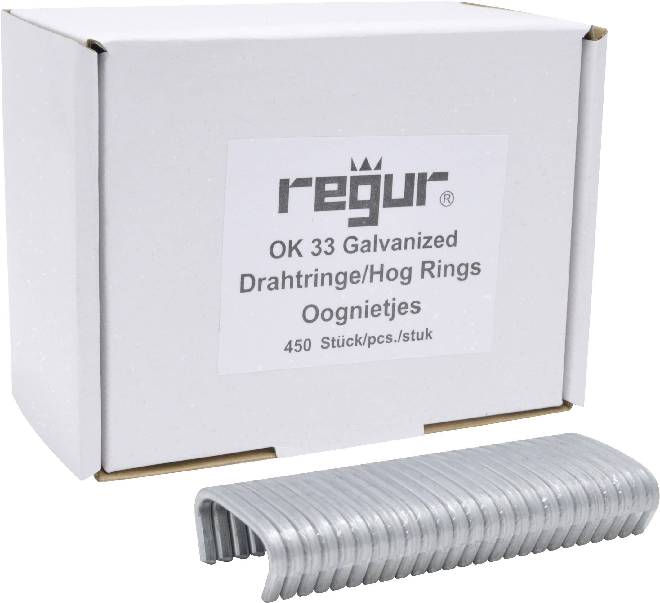 Regur 60721 Drahtringe 450 St. Abmessungen (L x B) 35 mm x 95 mm