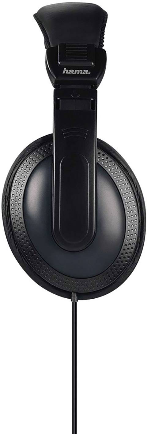 Hama Basic4TV TV Over Ear Kopfhörer kabelgebunden Schwarz Lautstärkeregelung