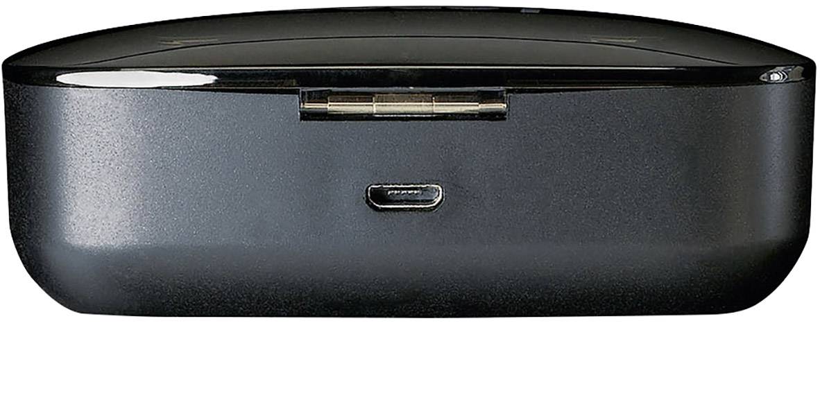 Lenco EPB-410BL In Ear Kopfhörer Bluetooth® Schwarz Headset, Schweißresistent, Wasserbeständig