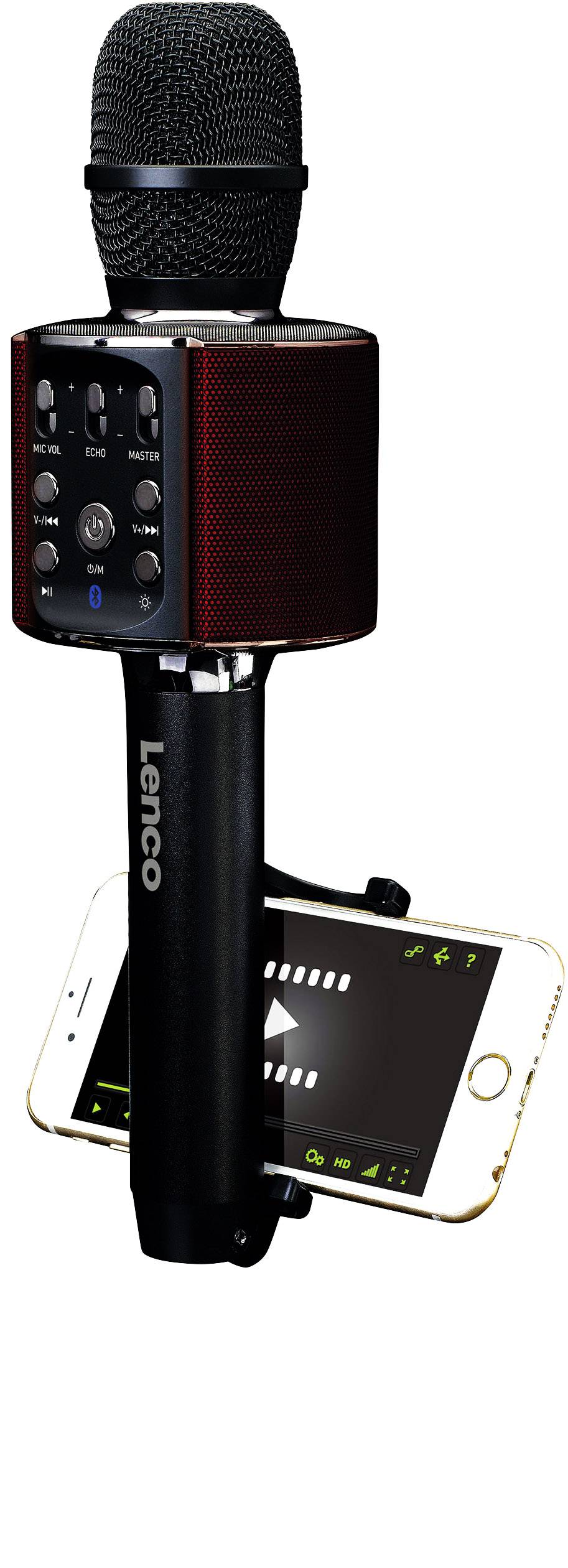 Lenco BMC-090BL Karaoke-Mikrofon