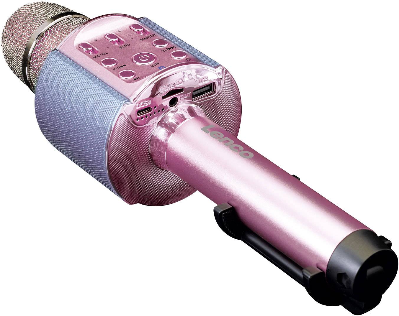 Lenco BMC-090PI Karaoke-Mikrofon