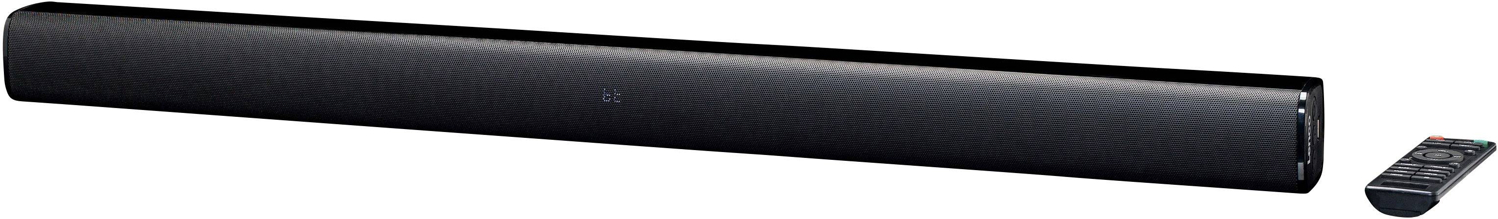 Lenco SB-080BK Soundbar Schwarz Bluetooth®, USB