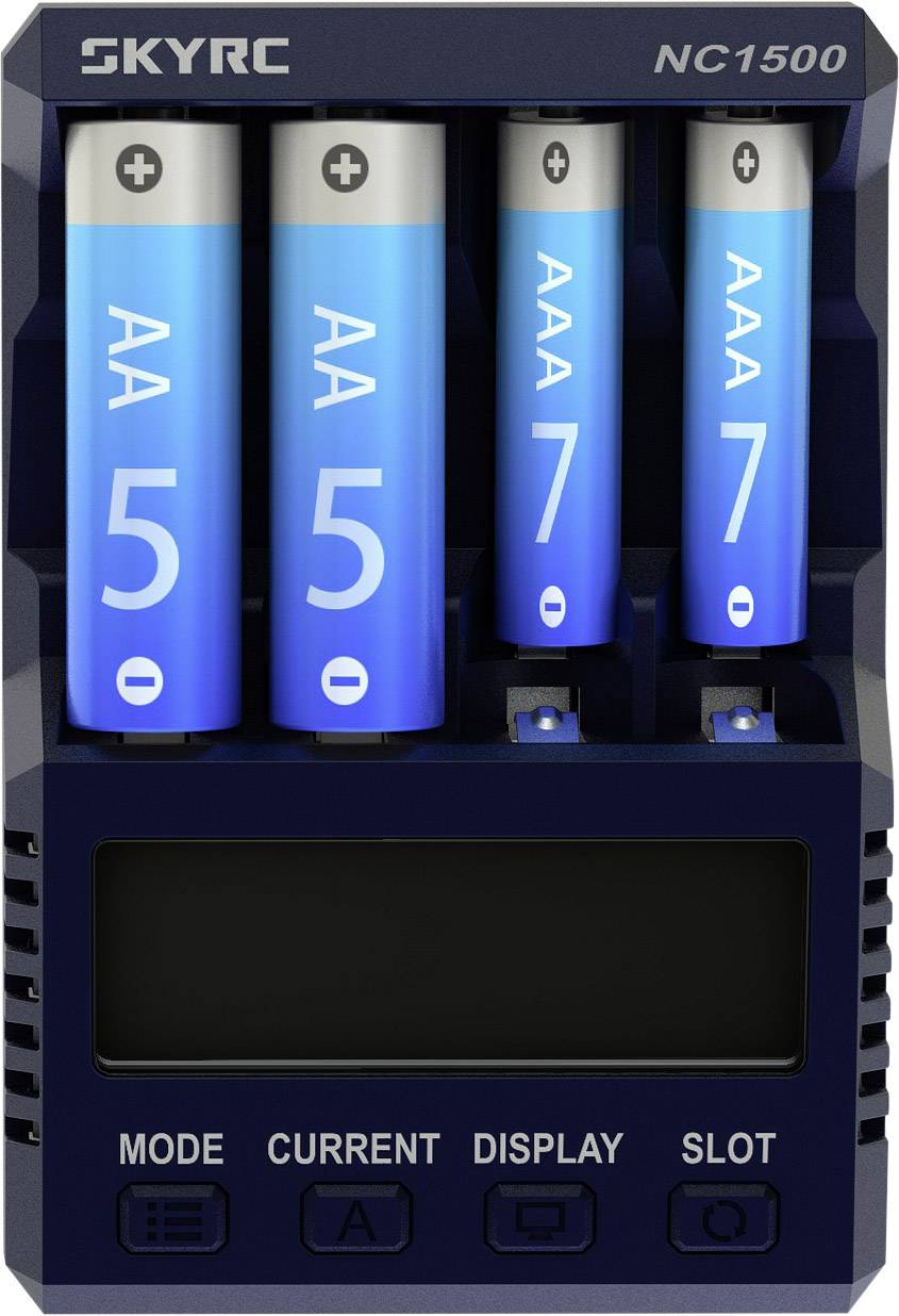 SKYRC NC 1500 Rundzellen-Ladegerät Mignon (AA), Micro (AAA)