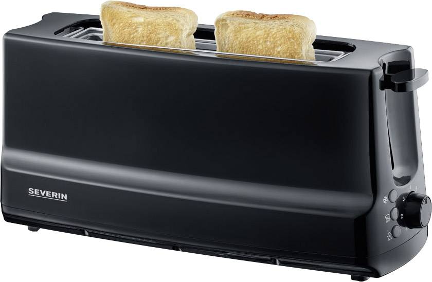 Severin AT 2233 Langschlitztoaster Schwarz