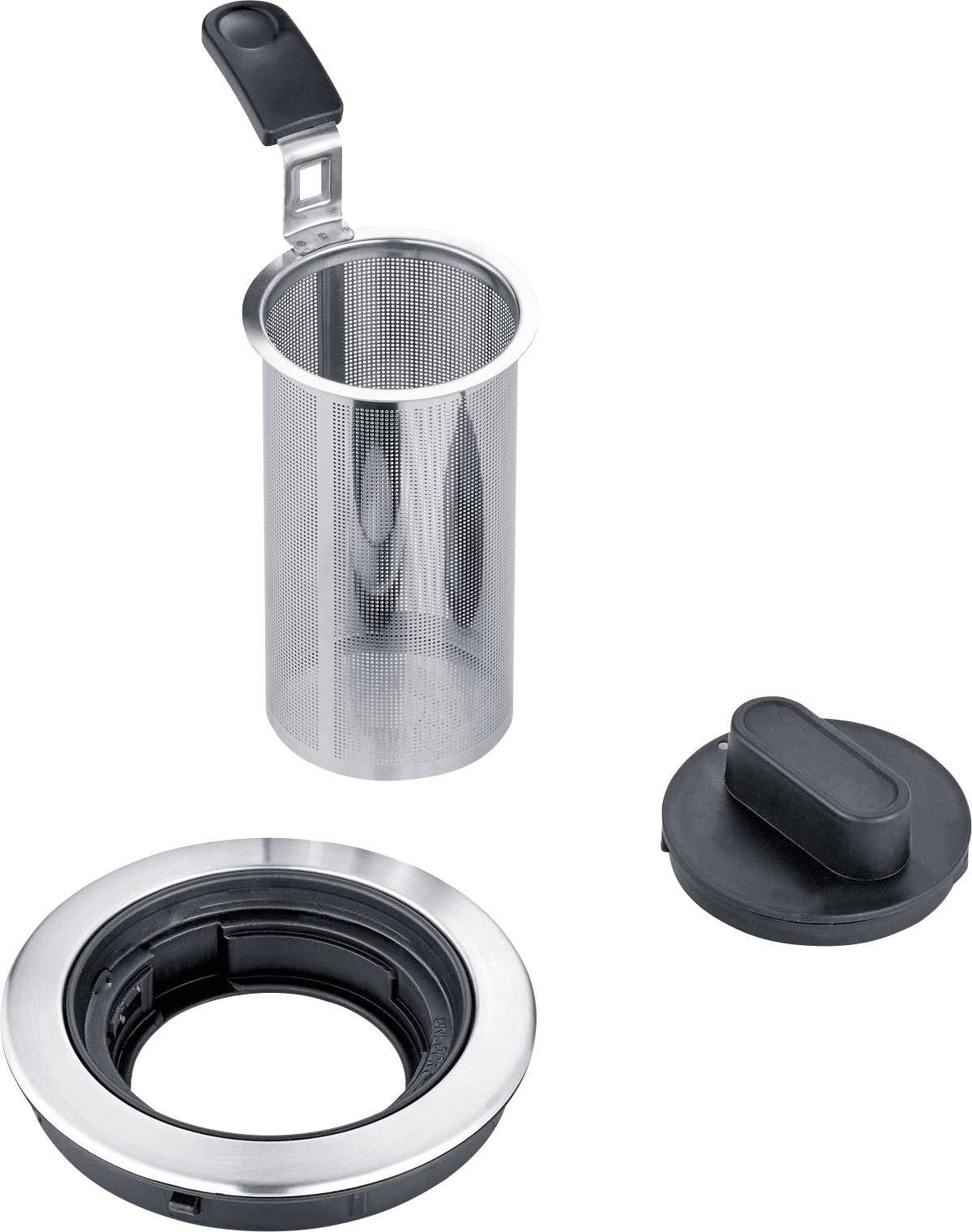 Severin WK 3473 Teebereiter Glas, Edelstahl