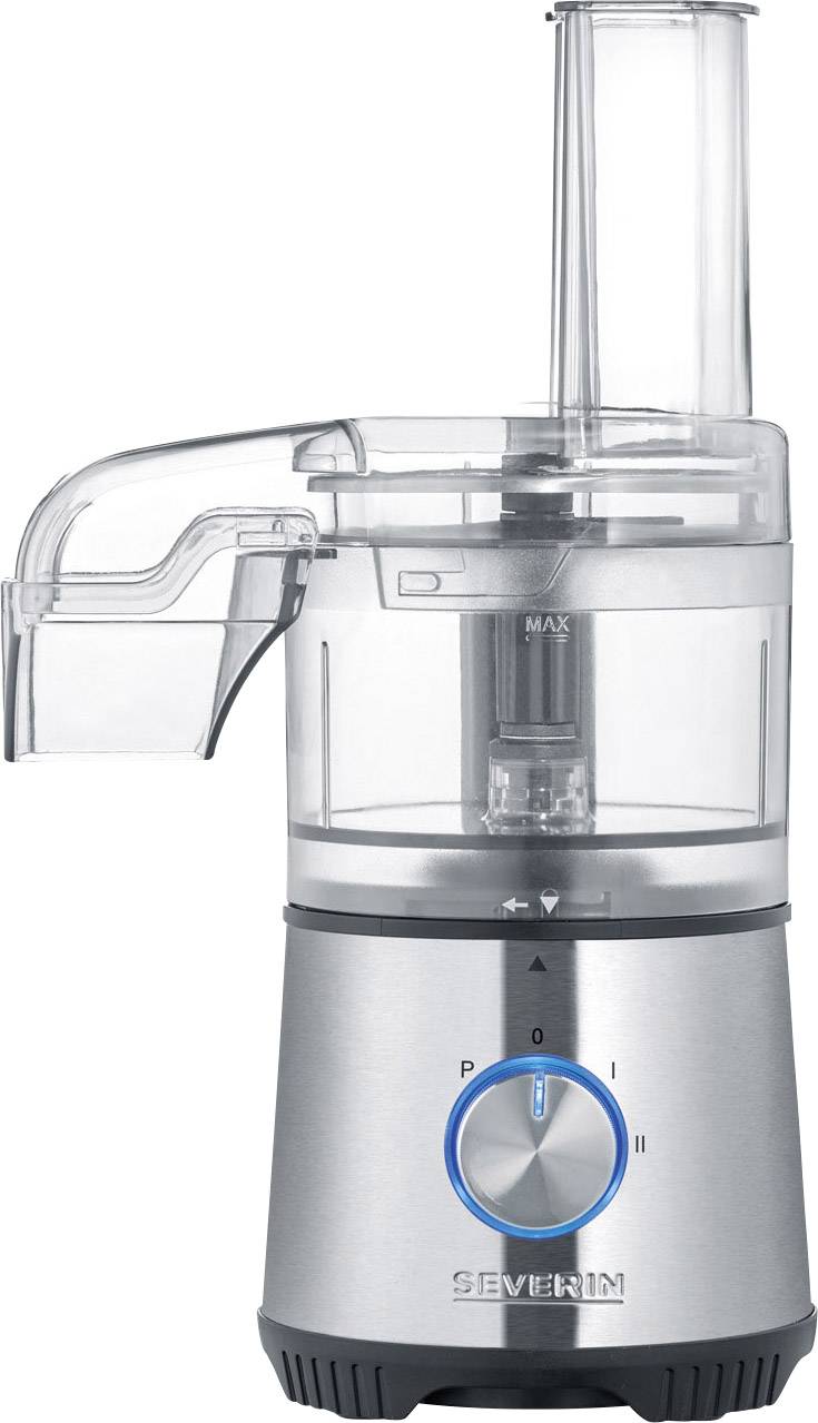Severin KM 3865 Zerkleinerer 400 W Edelstahl (gebürstet), Schwarz